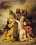 La Tentation de Saint Antoine - Paul Delaroche — artwork view