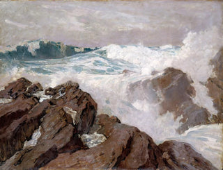 Seascape painting - Paul Dougherty — artwork view