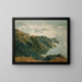 Sun and Storm Painting - Paul Dougherty — framed artwork on a wall