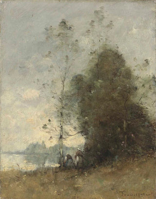 Paul Dsir Trouillebert - Personnages au bord de la Loire Gennes.webp