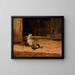 Lunchtime - Paul E. Harney — framed artwork on a wall