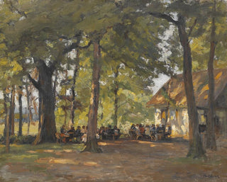 A tavern in the forest - Paul Eduard Crodel — artwork view