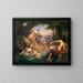 Diane et ses nymphes au bain - Paul Emil Jacobs — framed artwork on a wall
