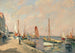 Bateaux au quai - Paul Émile Lecomte — artwork view