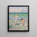 After the Bath - Paul Fischer — framed artwork on a wall