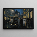 Une Promenade du Soir sur le Boulevard - Paul Fischer — framed artwork on a wall
