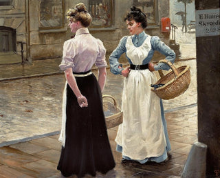 A Little Conversation - Paul Fischer — artwork view