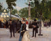Summer Evening at Tivoli - Paul Fischer — artwork view