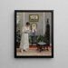 The Letter - Paul Fischer — framed artwork on a wall