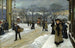 Winter Day at Kongens Nytorv - Paul Fischer — artwork view