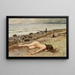 La Question - Paul Fischer — framed artwork on a wall