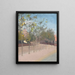 Platanes du quai de Chelsea - Paul Fordyce Maitland — framed artwork on a wall