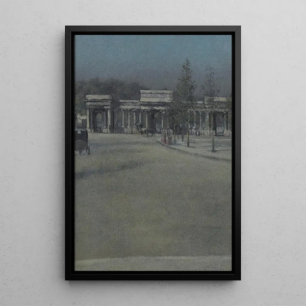 Porte de Hyde Park - Paul Fordyce Maitland — framed artwork on a wall