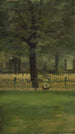 The promenade of the ladies, Kensington Gardens - Paul Fordyce Maitland — artwork view