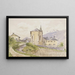 Church in Géronde - Paul Franz Otto — framed artwork on a wall