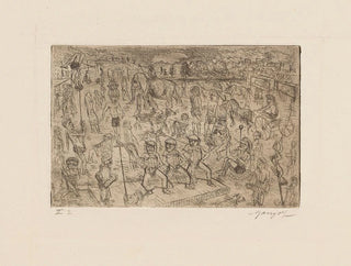 The Hindu Village - Paul Gangolf — artwork view
