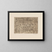 The Hindu Village - Paul Gangolf — framed artwork on a wall