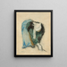 A Breton gleaner - Paul Gauguin — framed artwork on a wall