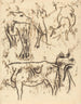 Animal Studies Painting - Paul Gauguin — artwork view