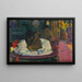 Arii Matamoe La fin royale - Paul Gauguin — framed artwork on a wall