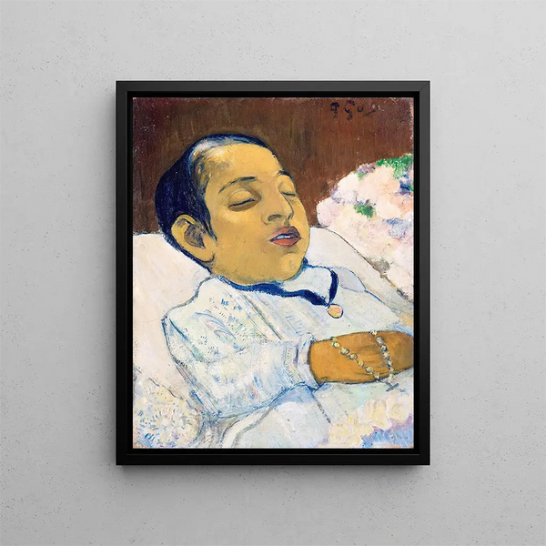 Atiti - Paul Gauguin — framed artwork on a wall