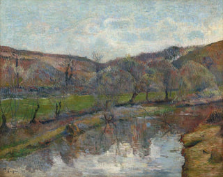 Landscape of Brittany - Paul Gauguin — artwork view