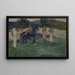 Composition avec figures et un cheval - Paul Gauguin — framed artwork on a wall