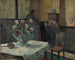 Interior Painting - Paul Gauguin — artwork view