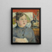 Madame Alexandre Kohler - Paul Gauguin — framed artwork on a wall