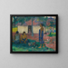 Why are you angry? - Paul Gauguin — framed artwork on a wall