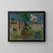 The Lost Paradise - Paul Gauguin — framed artwork on a wall
