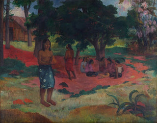 Mots chuchotés Parau Parau - Paul Gauguin — artwork view