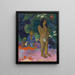 Les paroles du diable - Paul Gauguin — framed artwork on a wall
