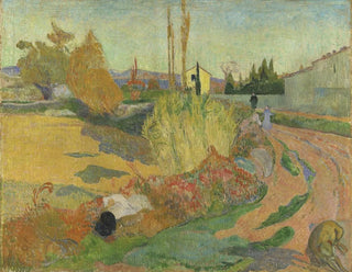 Near Arles or The Mas d'Arles - Paul Gauguin — artwork view