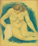 Nu sitting from above - Paul Gauguin — artwork view