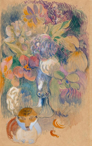 Paul Gauguin - Still Life with Cat.webp