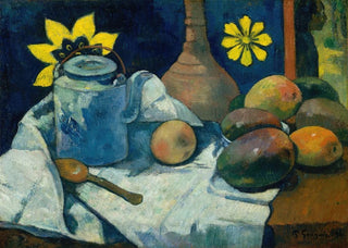 Paul Gauguin - Still Life with Teapot and Fruit.webp