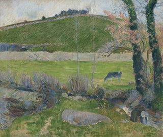 on the Aven upstream of Pont-Aven - Paul Gauguin — artwork view