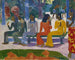 The Market - Paul Gauguin — artwork view