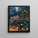 Te aa no areois La graine de l'Areoi - Paul Gauguin — framed artwork on a wall