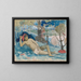 The Wild Woman - Paul Gauguin — framed artwork on a wall