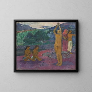 L'Invocation - Paul Gauguin — framed artwork on a wall