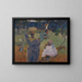 Les manguiers de la Martinique - Paul Gauguin — framed artwork on a wall