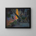 Upa Upa, la danse du feu - Paul Gauguin — framed artwork on a wall