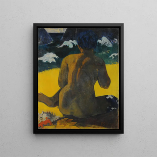 Paul Gauguin - Vahine no te miti Woman at the beach.webp