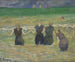 Women bathing - Paul Gauguin — artwork view