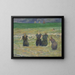 Women bathing - Paul Gauguin — framed artwork on a wall