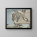 Composition with spheres, squares, pillars, etc. - Paul Gauguin — framed artwork on a wall