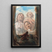 Gulliver impressed by three begging giants in Brobdingnag - Paul Gavarni — artwork view
