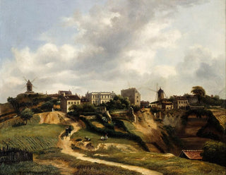 Vue de Montmartre - Paul Glon Villeneuve — artwork view